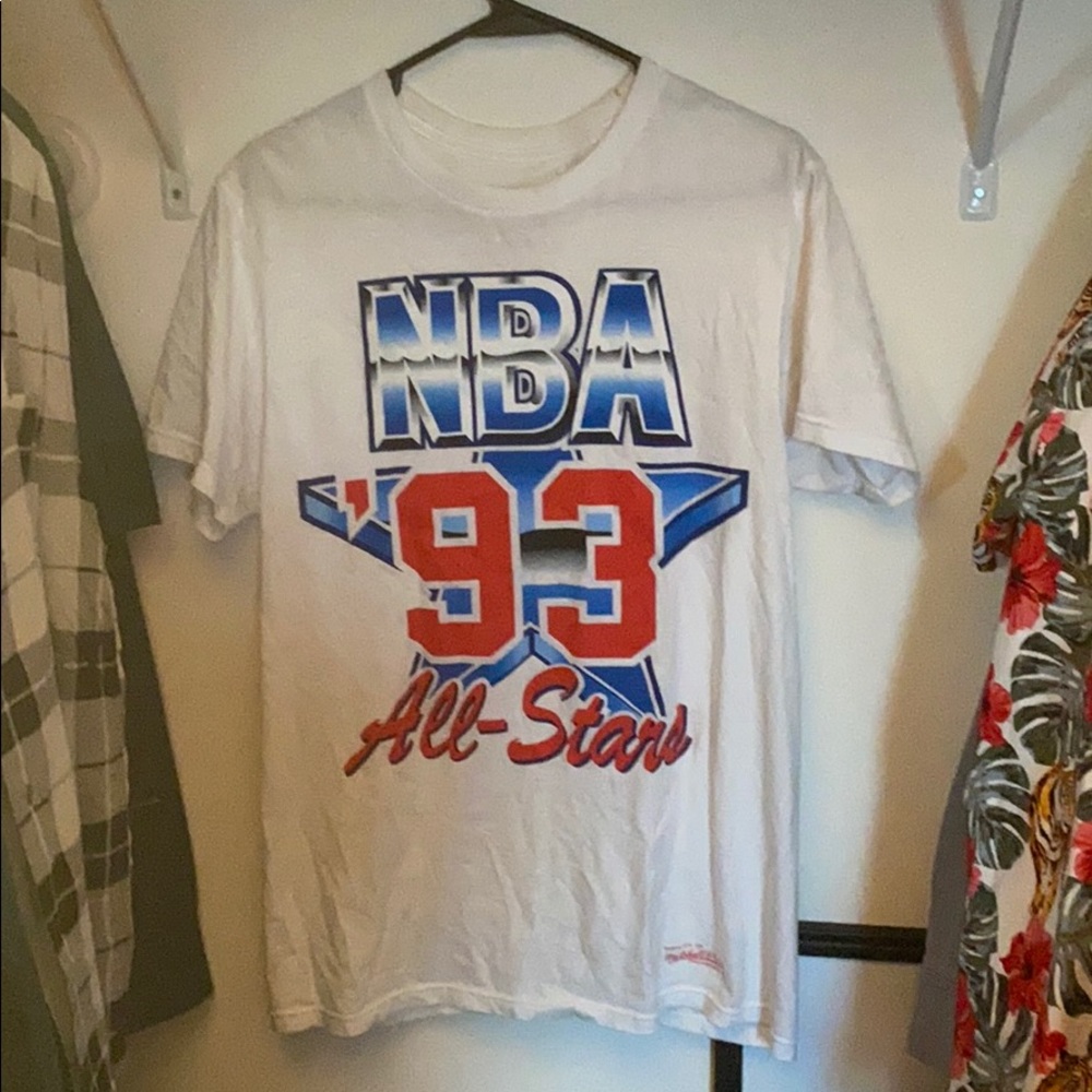 NBA 1993 All Star Mitchell And Ness Tee